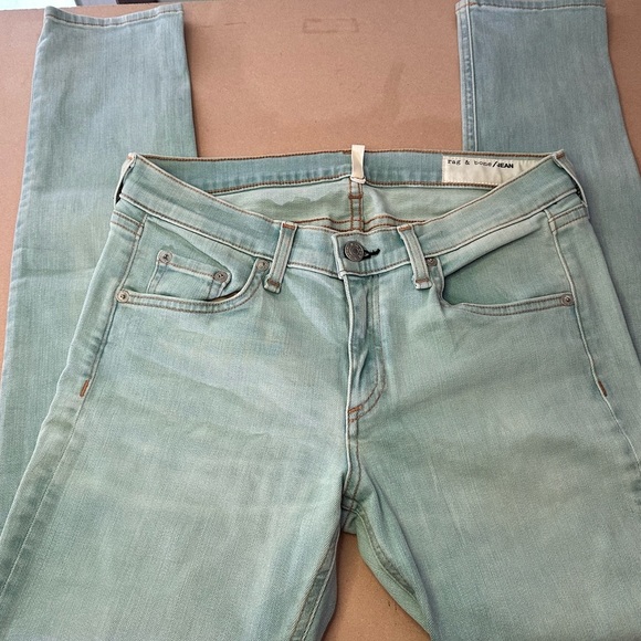 Rag & Bone 26” Capri Jeans in Brighton wash size 28 - Picture 2 of 9
